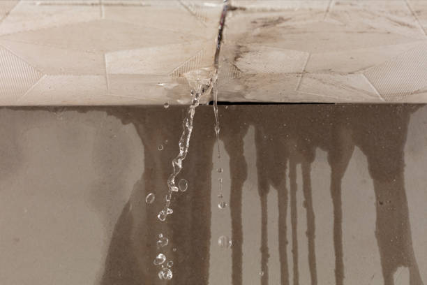 Professional Water Damage Restoration technician working in Lemoore, CA